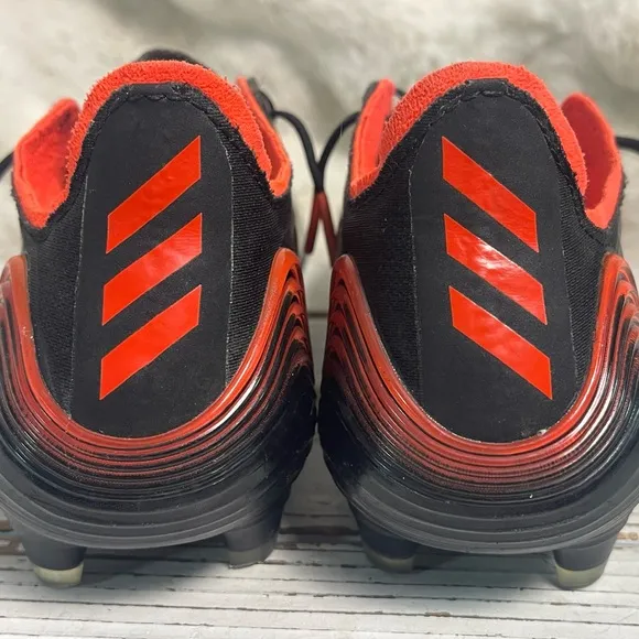 CLEAN Men's 6.5 - Women's 7.5 adidas Copa Sense.1 FG Black Soccer Cleats 39 1/3