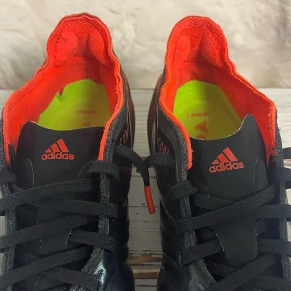 CLEAN Men's 6.5 - Women's 7.5 adidas Copa Sense.1 FG Black Soccer Cleats 39 1/3