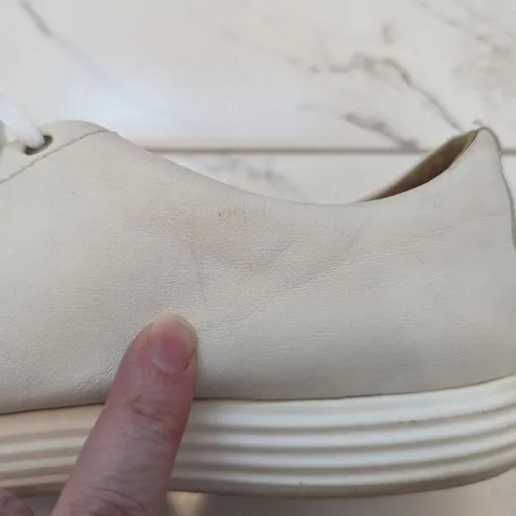 Cole Haan Men's Grand OS White Leather Crosscourt Sneakers 11