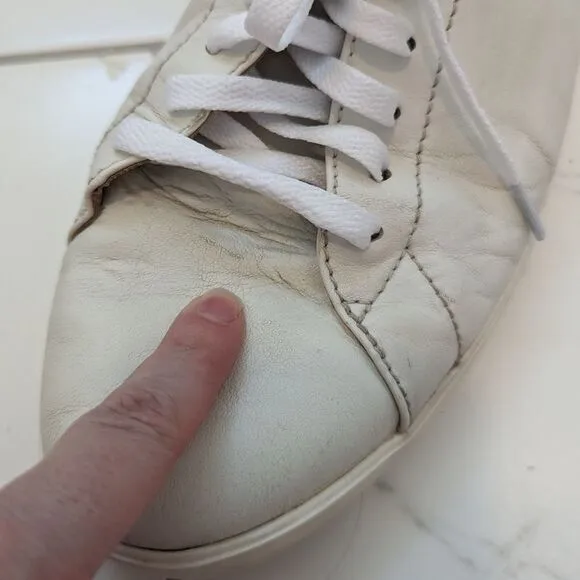 Cole Haan Men's Grand OS White Leather Crosscourt Sneakers 11