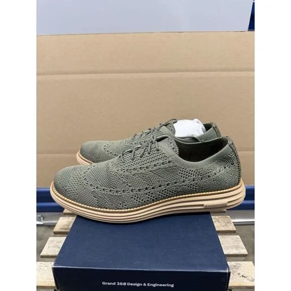 Cole Haan ØriginalGrand Stitchlite‎ Lace Up Longwing Oxford Sneakers Shoes 10M