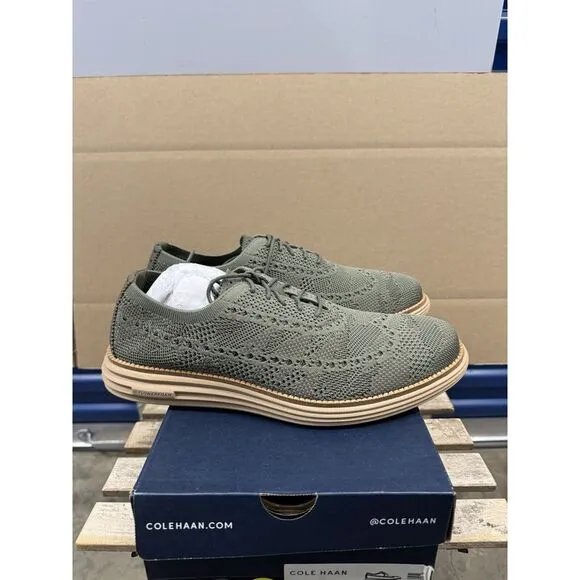 Cole Haan ØriginalGrand Stitchlite‎ Lace Up Longwing Oxford Sneakers Shoes 10M