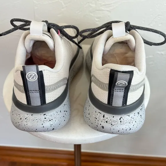 COLE HAAN Womens Zerogrand Journey Runner Sneaker‎ Shoe 5 Grey Hot Pink White