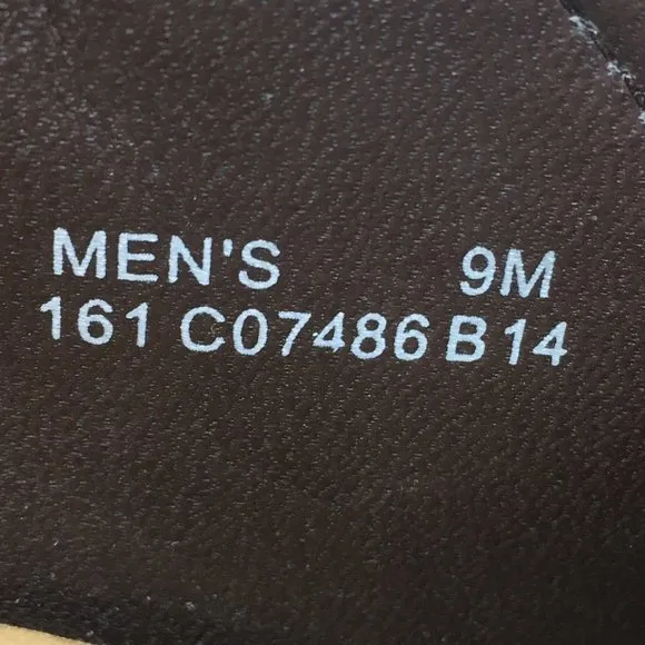Cole Haan Zeno Slip On Shoes Mens Size 9M Brown Leather C07486 Split Toe