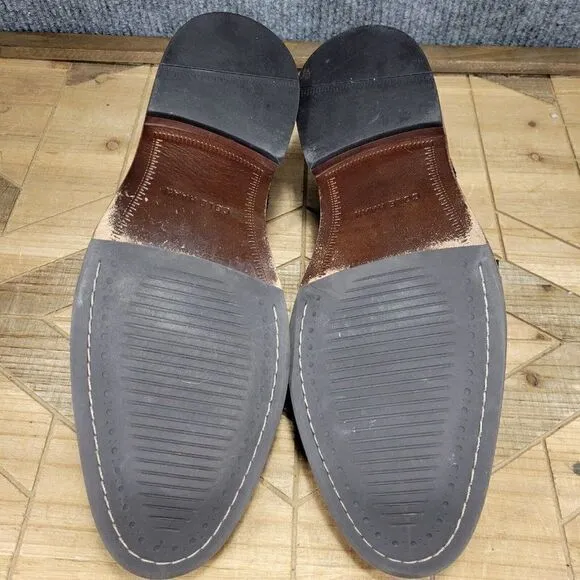 Cole Haan Benton Double Monk II Mens Size 11.5 Leather Shoes Black C25398