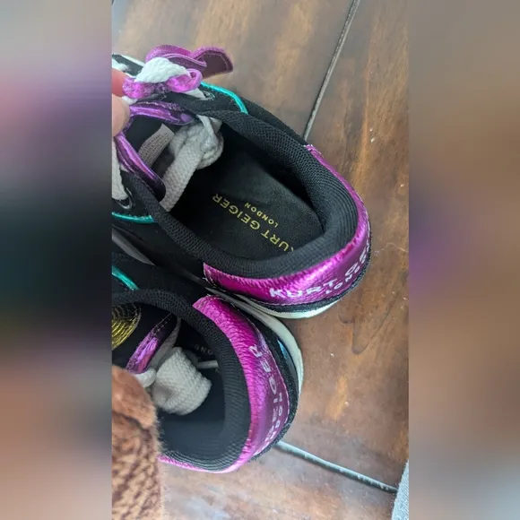 Colorful Kids Sneakers with White Laces