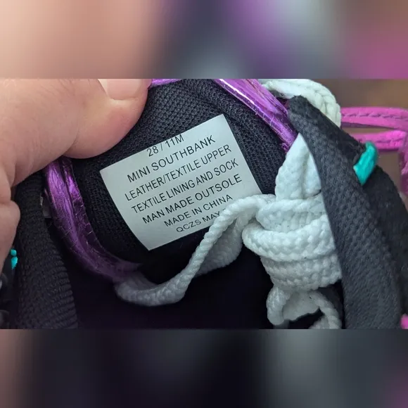 Colorful Kids Sneakers with White Laces
