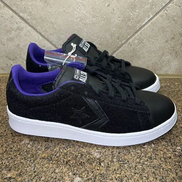 Converse Pro Leather Low It's Possible A01649C Black Sneakers Women's 7 New