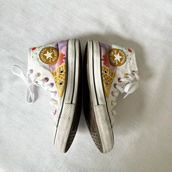Converse Shoes | Rare Converse Sweet Scoops Ice Cream Cone Big Girl Size 2