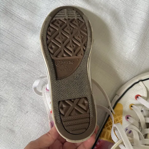 Converse Shoes | Rare Converse Sweet Scoops Ice Cream Cone Big Girl Size 2