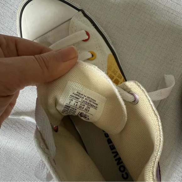 Converse Shoes | Rare Converse Sweet Scoops Ice Cream Cone Big Girl Size 2