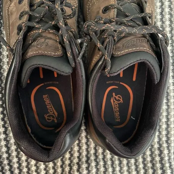 Danner Caliper 3” brown aluminum toe work boots men’s shoe size 12