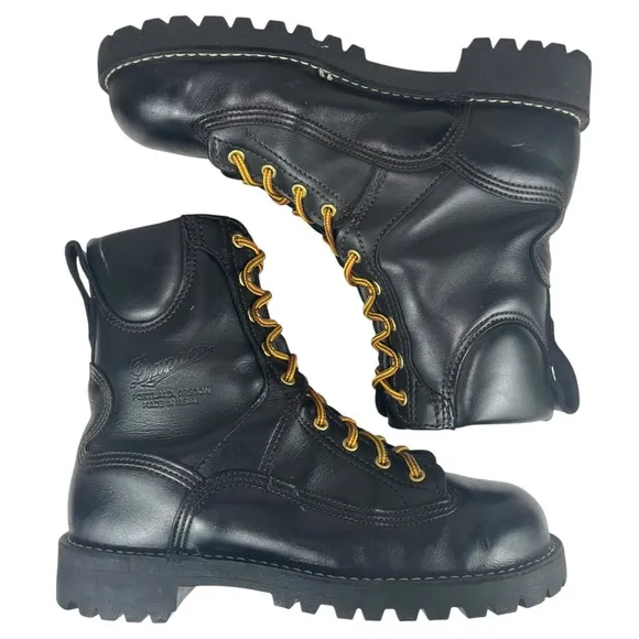 Danner Men's 8EE Black Centurion Gore-Tex Saftey Toe Work Boots Made in USA