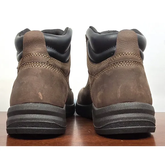 Danner Womens Size 10M Caliper 5&quot; Brown Leather Waterproof Work Boots 19460 USA