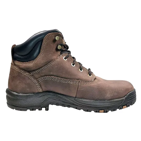 Danner Womens Size 7 W Caliper 5&quot; Brown Leather Waterproof Work Boots 19460
