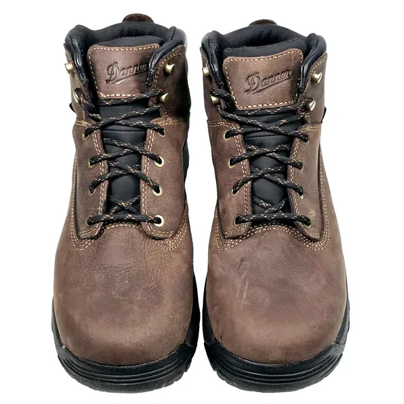 Danner Womens Size 9.5W Caliper 5&quot; Brown Leather Waterproof Work Boot 19460 USA