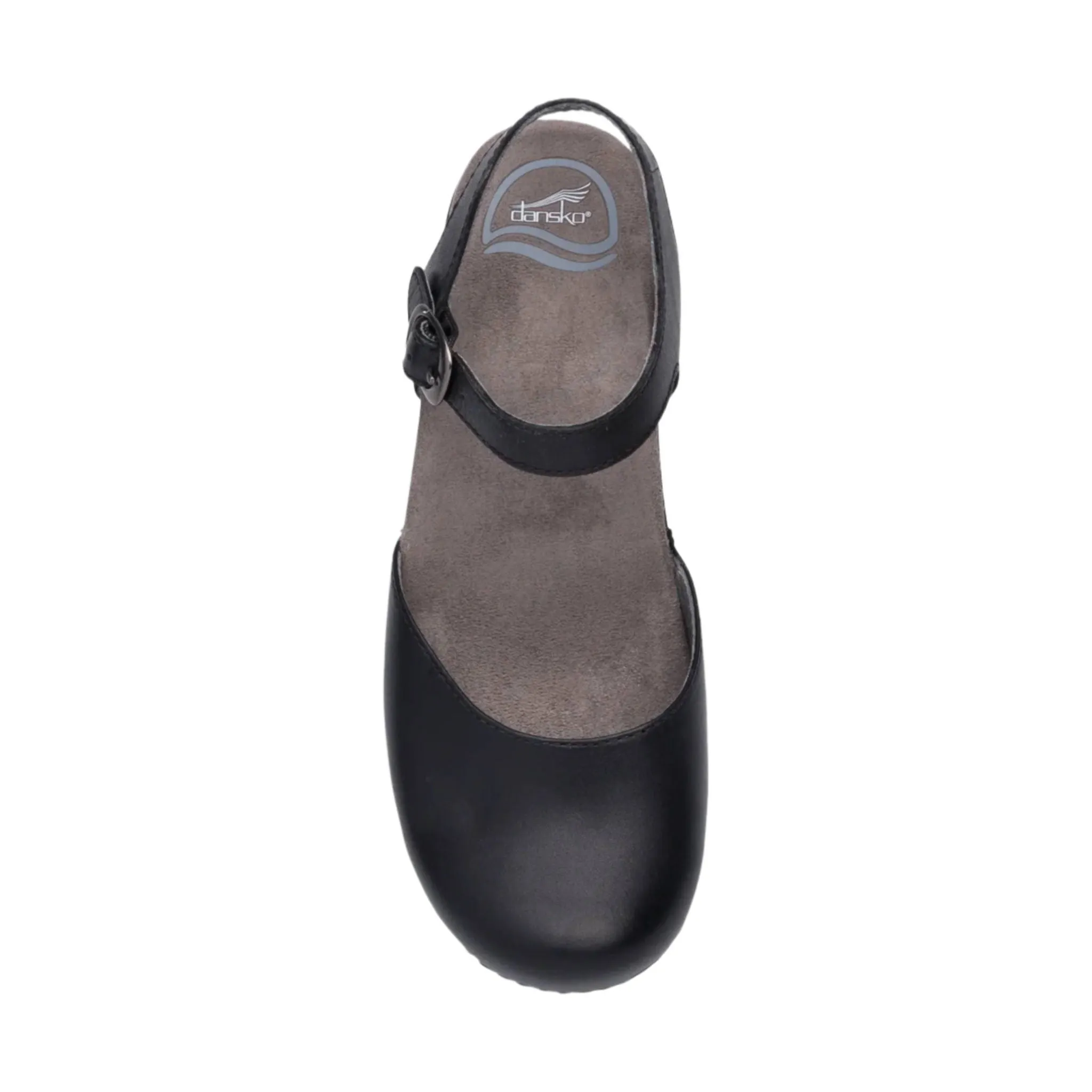 Dansko Women's Sam Shoes - Black Soft Full Grain