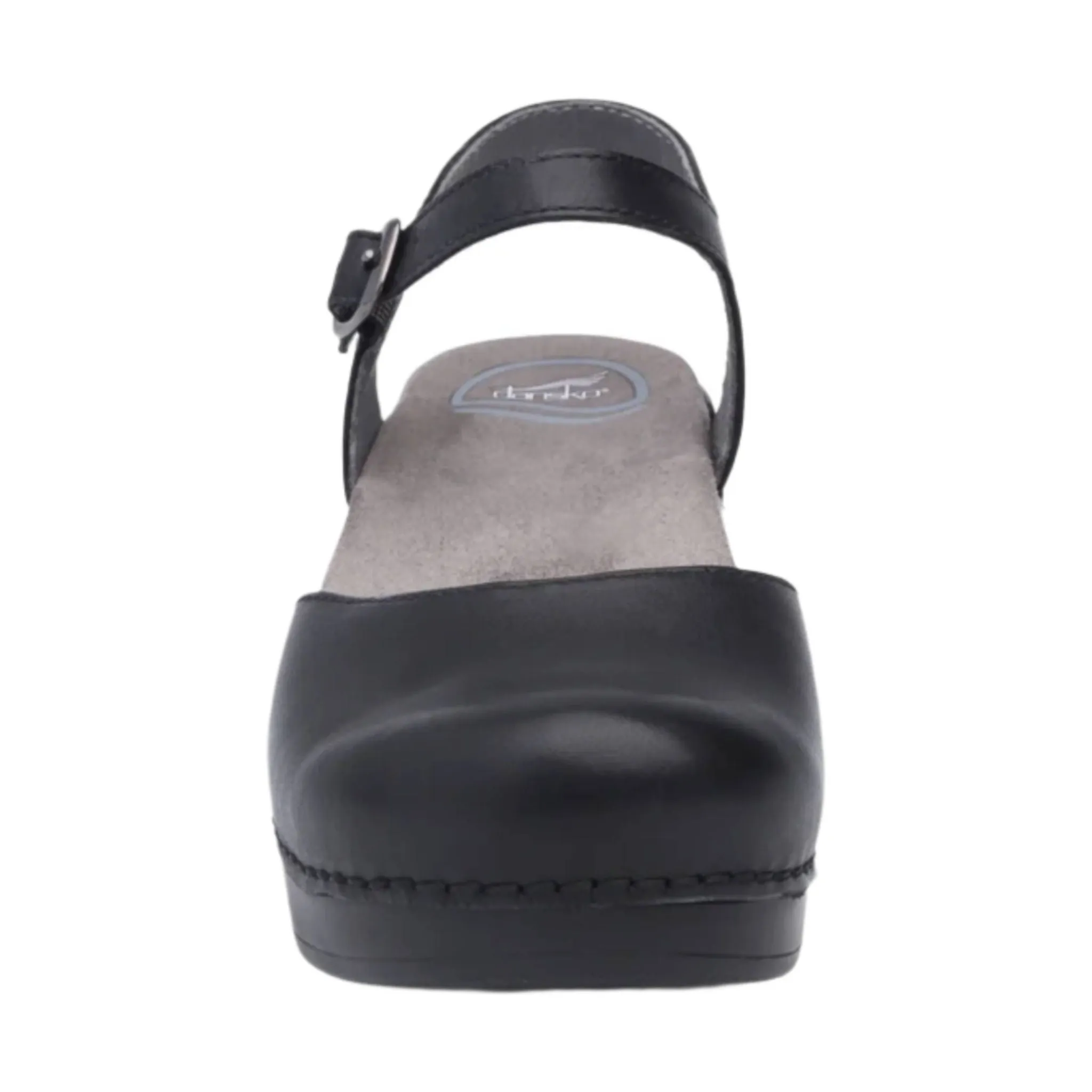 Dansko Women's Sam Shoes - Black Soft Full Grain