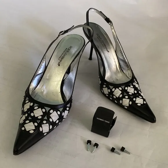 Dolce &amp; Gabbbana slingback shoes