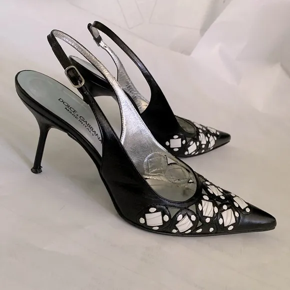 Dolce &amp; Gabbbana slingback shoes