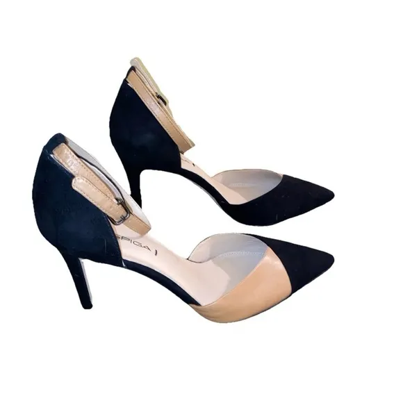 Donald J Pliner Black and Tan Women's Shoes
