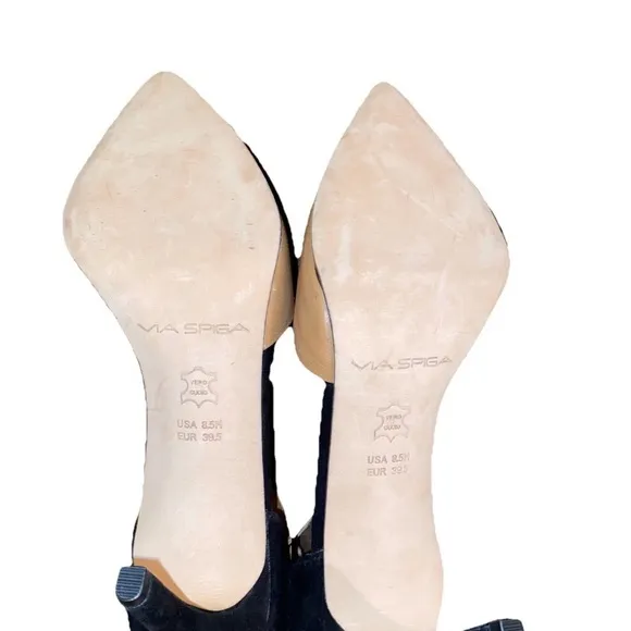 Donald J Pliner Black and Tan Women's Shoes