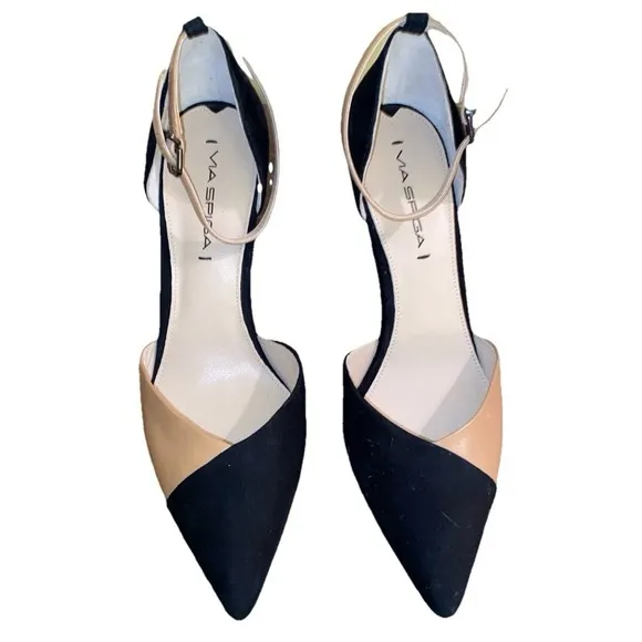 Donald J Pliner Black and Tan Women's Shoes