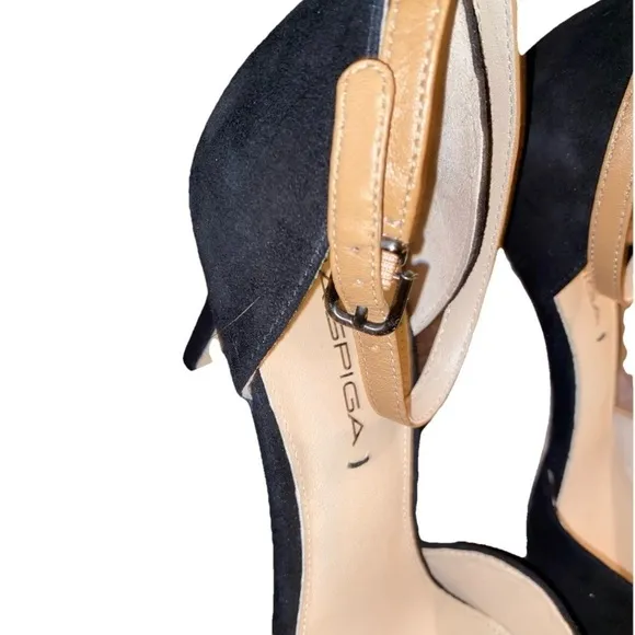 Donald J Pliner Black and Tan Women's Shoes