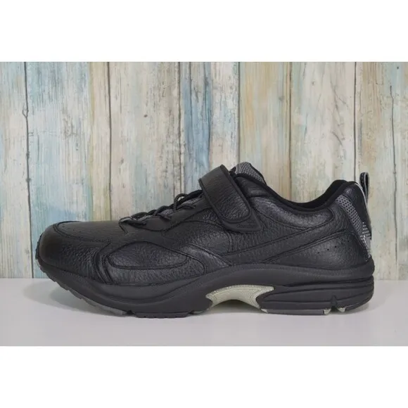 Dr. Comfort X Depth Men's Size 12 Wide (W) Black Orthopedic Diabetic Shoes 5710