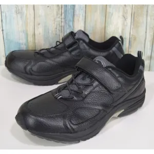 Dr. Comfort X Depth Men's Size 12 Wide (W) Black Orthopedic Diabetic Shoes 5710