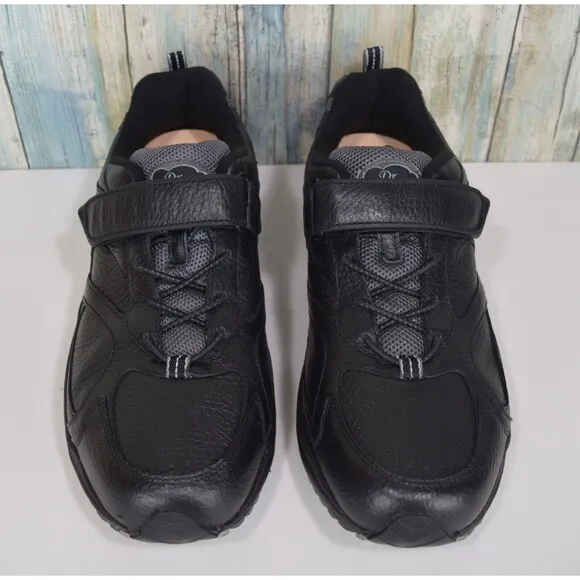 Dr. Comfort X Depth Men's Size 12 Wide (W) Black Orthopedic Diabetic Shoes 5710