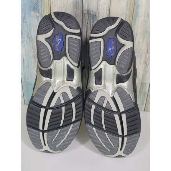 Dr. Comfort X Depth Men's Size 12 Wide (W) Black Orthopedic Diabetic Shoes 5710