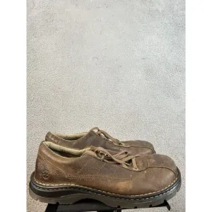 Dr DOC Martens Shoes Men’s Size 11 Brown Y2K Leather Chunky Work Grunge boots