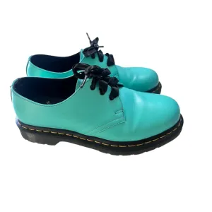 Dr. Martens 1461 Peppermint Green Smooth Leather Oxford Shoes Size 8 Men's Aqua