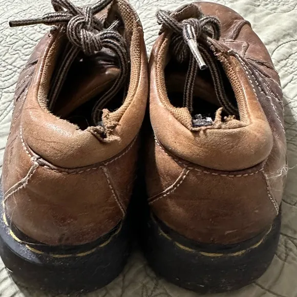 Dr. Martens Brown Leather Oxfords with Patina