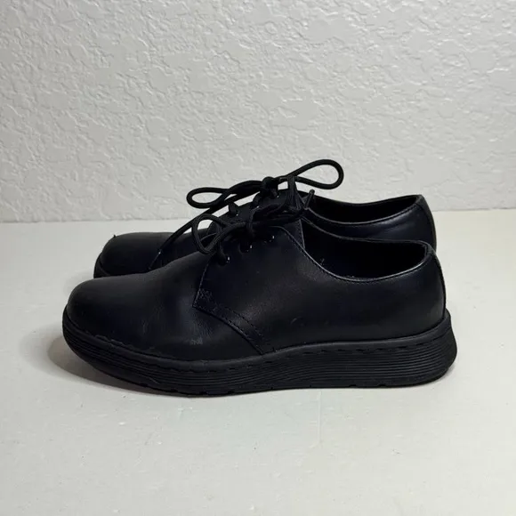 Dr. Martens Cavendish Mono Black Shoes Size EU 37 US 6