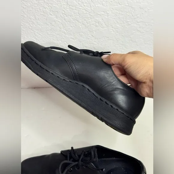 Dr. Martens Cavendish Mono Black Shoes Size EU 37 US 6