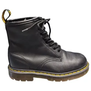 Dr Martens Safety Boots Unisex 5M/6W Black Slip Resistant Round Toe Lace Up EUC