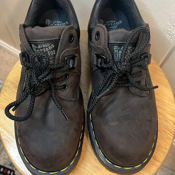 Dr. MARTENS Steel Toe Safety Boots Industrial Slip Resistant Stylish Fun