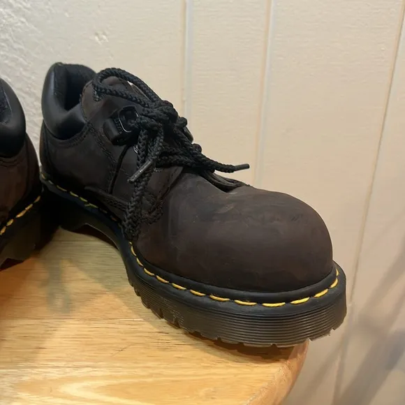 Dr. MARTENS Steel Toe Safety Boots Industrial Slip Resistant Stylish Fun