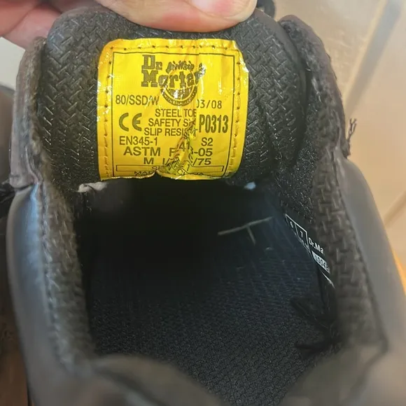 Dr. MARTENS Steel Toe Safety Boots Industrial Slip Resistant Stylish Fun