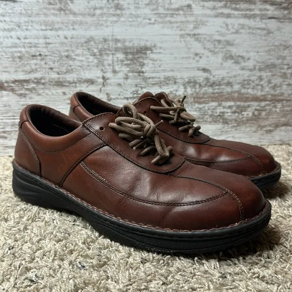 Drew Arlington Oxford Orthopedic Shoes Men's US Size 12N Brown Leather 40864-56