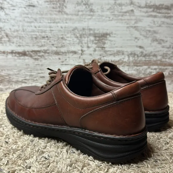 Drew Arlington Oxford Orthopedic Shoes Men's US Size 12N Brown Leather 40864-56