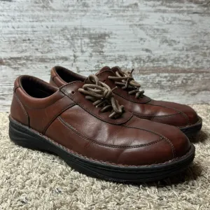Drew Arlington Oxford Orthopedic Shoes Men's US Size 12N Brown Leather 40864-56