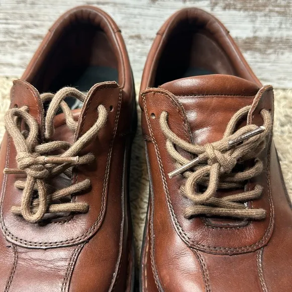 Drew Arlington Oxford Orthopedic Shoes Men's US Size 12N Brown Leather 40864-56