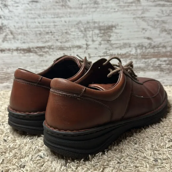 Drew Arlington Oxford Orthopedic Shoes Men's US Size 12N Brown Leather 40864-56