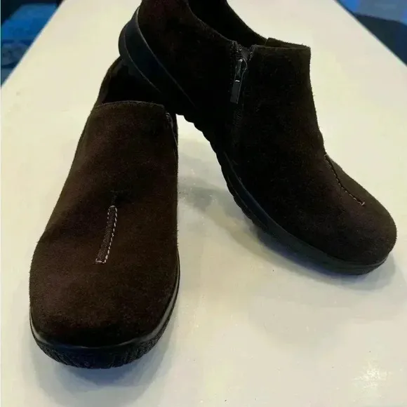 Drew comfort supportive brown leather shoes women’s size 12 mens sz 10