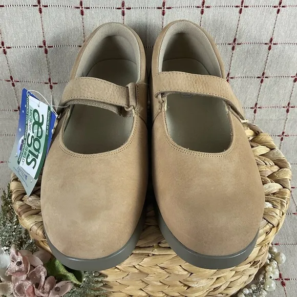 Drew Orthopedic Diabetic Leather Mary Jane Shoes Sz 7.5 W W New Comfort Shoes