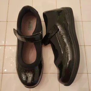 Drew Orthopedic Shoes 9.5W Black Patent Leather Mary Jane Comfort ROSE