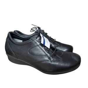 Drew Prague Comfort Shoes Leather Loafer 10.5 extra wide WW Wedge Orthopedic New